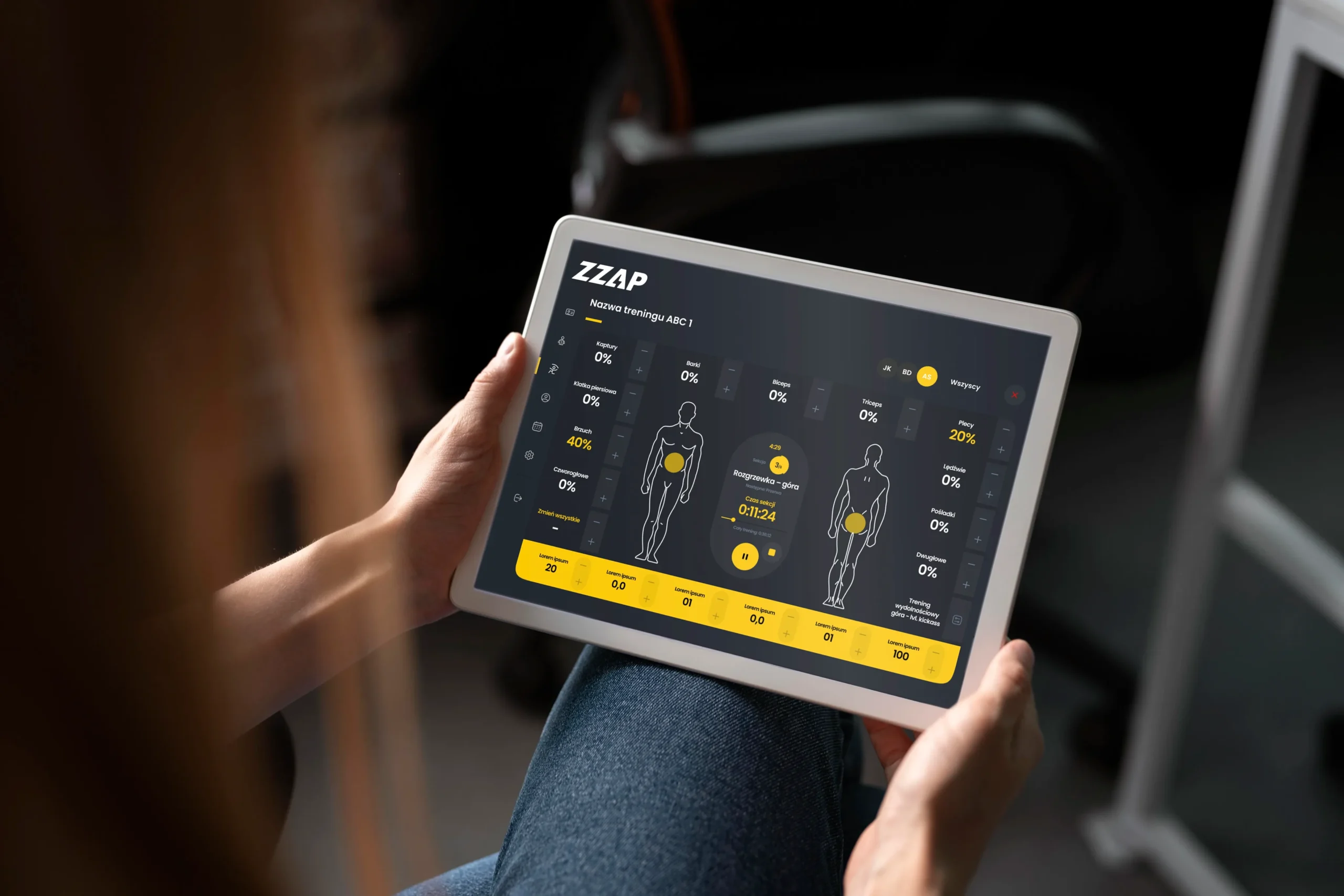 Aplikacje EMS: Wielomodułowy system zarządzania urządzeniami do elektrostymulacji mięśni